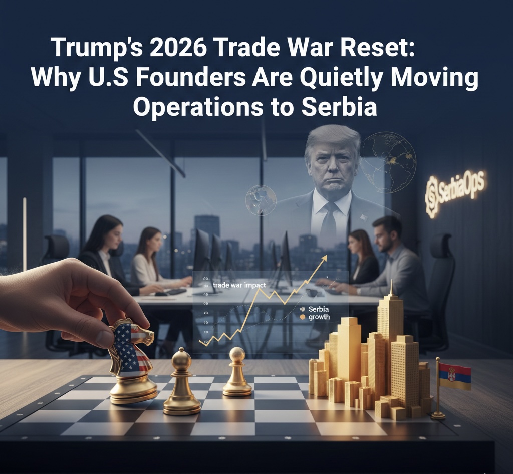 US founders moving operations to Serbia